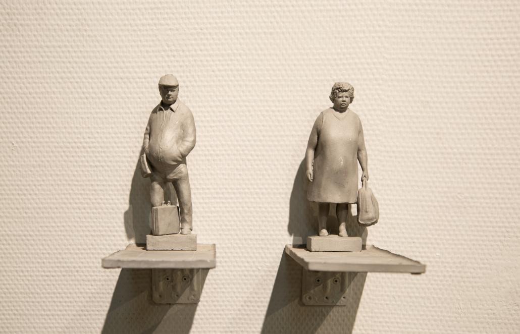 Skulpturen Monke Herbert Rauer Mann und Frau
